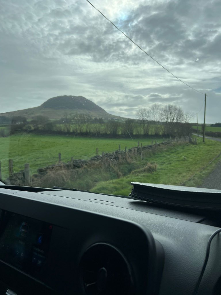 Busy day today shuttling at the <a href="/mea_bc/">Mid and East Antrim Borough Council</a> St. Patrick’s Day Event. 

St Patrick himself even made an appearance at the foot of Slemish Mountain.

☘️Happy St. Patrick’s Day ☘️