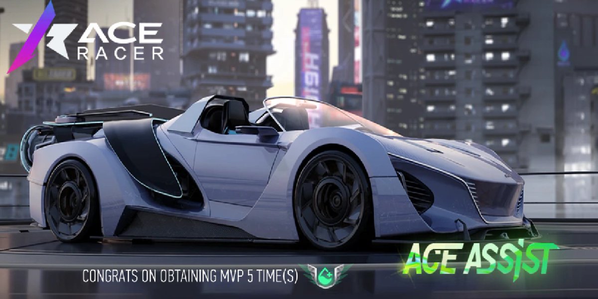 #AceRacer I've obtained Ace Supporter 5 time(s)!