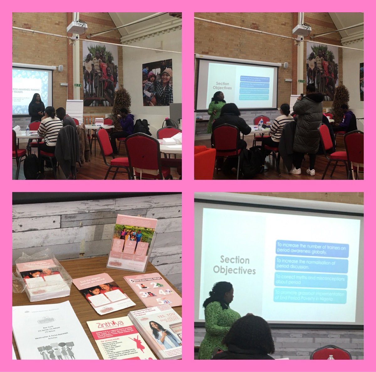 Our training is in full swing this morning with individuals from ⁦<a href="/dmuleicester/">dmuleicester</a>⁩ #GlobalHealthMSc on the Global Health Skills module looking at Period Poverty in #Nigeria #India #SriLanka &amp; #UK #TrainTheTrainer #Education #NormailisingTheConversation ⁦<a href="/thepl_network/">Parallel Lives Network</a>⁩