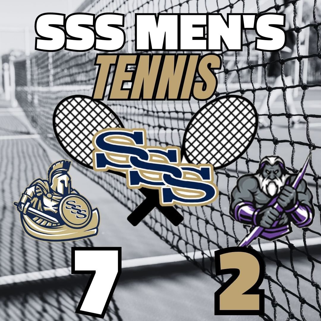 🎾🏆 The Spartans Men's Tennis Team takes home a hard-earned victory with a 7-2 win against the Titans of South Garner! Congrats to Jose Melchor-Ortiz, Gavin Nguyen, Kevin Chen, Dylan White, and Jamal Parsons on their impressive wins <a href="/SSS_Spartans/">SSS High School</a> <a href="/athletics_sss/">Smithfield-Selma Spartan Athletics</a> <a href="/DavidKAllen_/">David K. Allen</a>