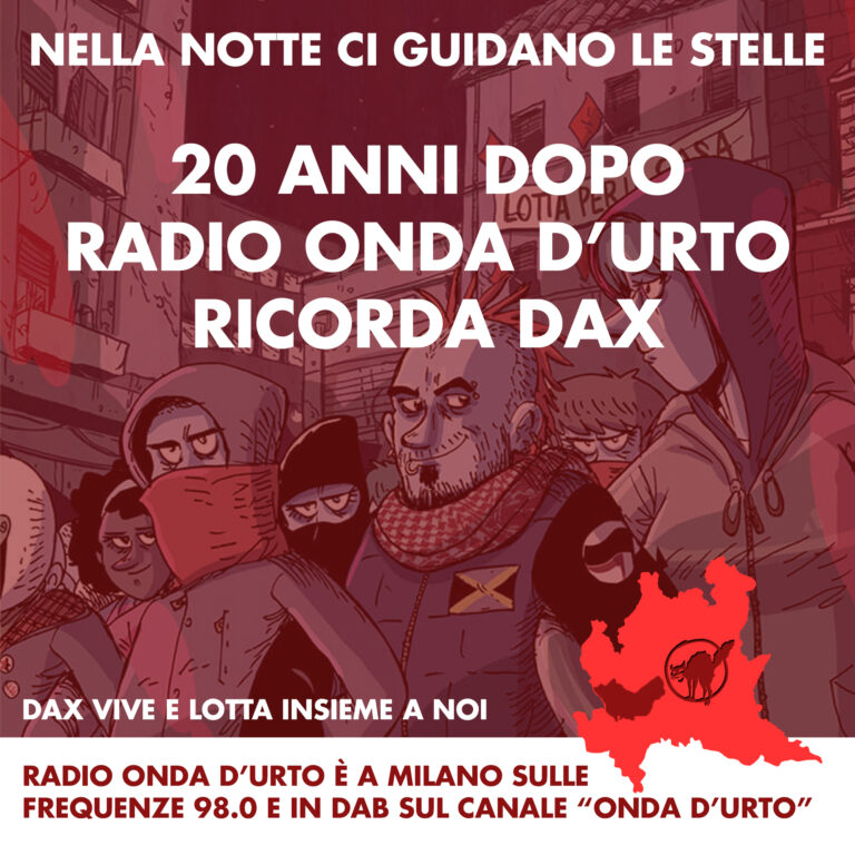 radiondadurto's tweet photo. Interviste a famigliari, amici, compagni e compagne di Dax, audio storici, qui trovate tutto il lavoro fatto 
https://t.co/bB98snENKn @DaxResiste https://t.co/bmW6opey7i