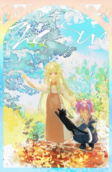 #prsk_HL  #類寧々  RuiNene Tarot  พึ่งเห็นว่า 100 วันเราวาดโลก ดาว อาทิตย์ จันทร์ ครบเรย 