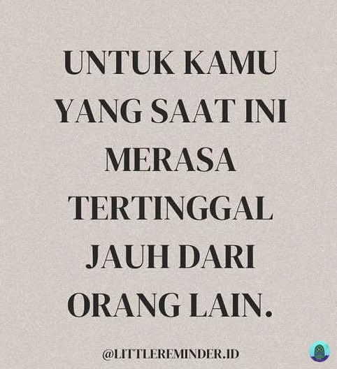 💚 mau bilang apa sama diri sendiri? 
Cr : digambar ❤️