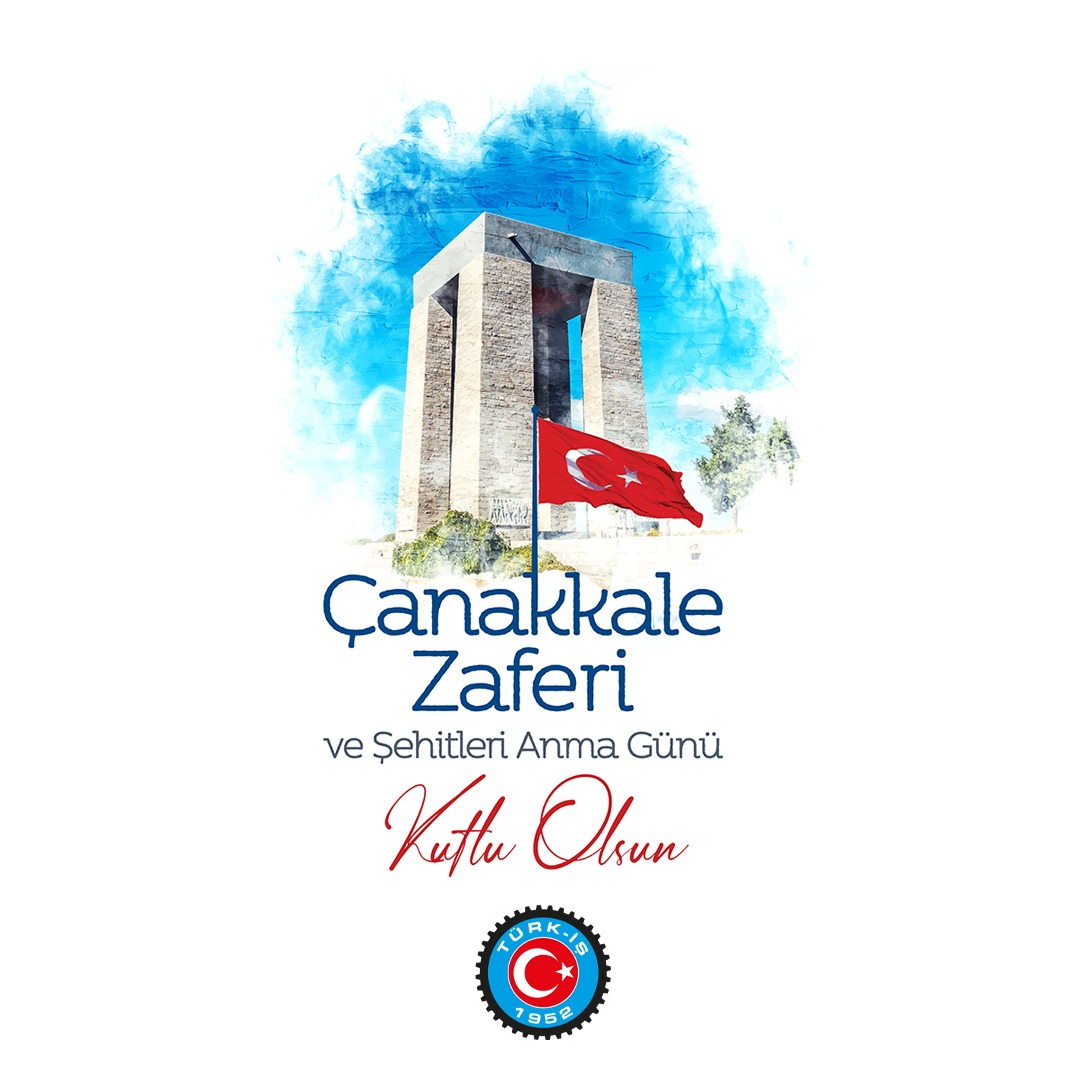 Çanakkale Deniz Zaferi’nin 108. yıl dönümünde başta Ulu önder Gazi Mustafa Kemal ATATÜRK olmak üzere Çanakkale savaşlarının şehit ve gazi kahraman askerlerini rahmetle ve minnetle anıyor, yaşadığımız toprakları vatan yapan ve koruyan Mehmetçiğin önünde saygıyla eğiliyoruz.