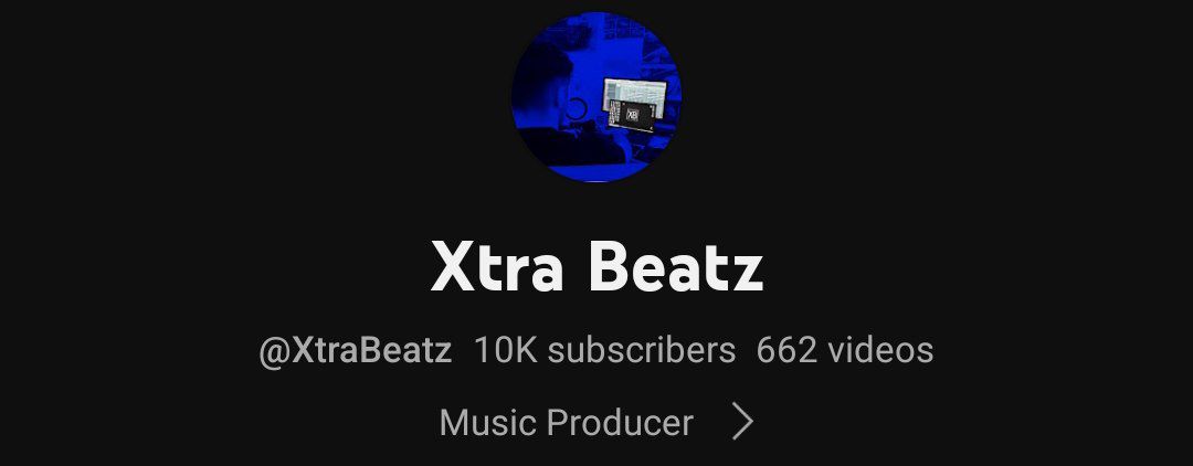 Xtra_Beatz's tweet photo. Finally 10k on YouTube ❤️🔥 https://t.co/R8v4g4398x
