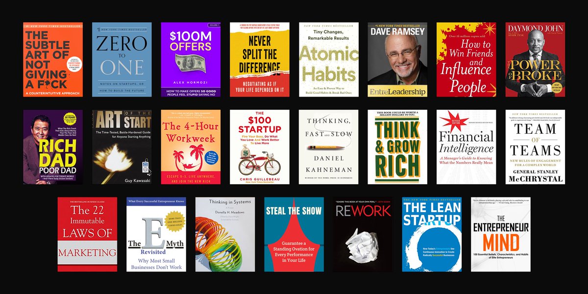 23 must-read books that will change your life: 🧵