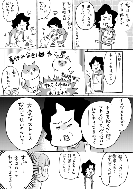 母は猫がきらい 