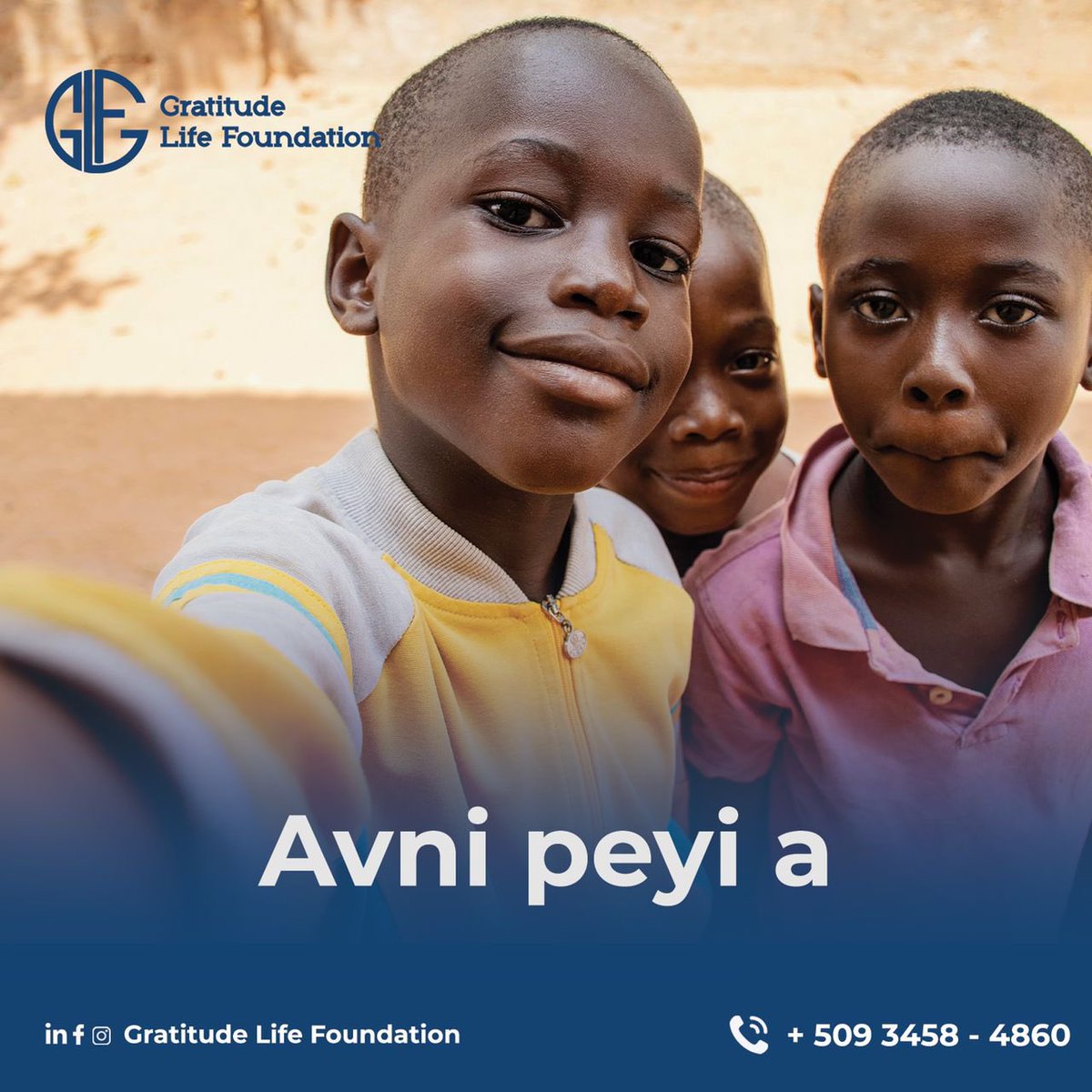 CantaveDarlyne's tweet photo. Kriz ke peyi a ap travèse a afekte timoun yo anpil.Paske avni yo menase ,sante fizik e mantal yo menase. Sipòte avni peyi a #gratitudelifefoundation #donation #supportchildeducation #supportdonation . https://t.co/3xJvF30S2W