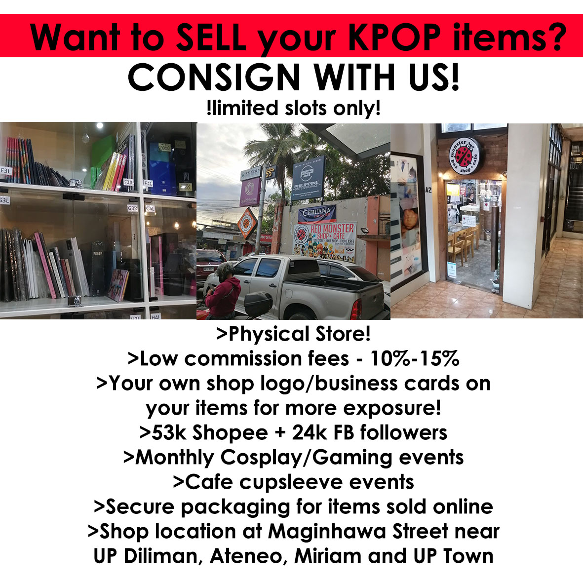 Want to sell your kpop items? Consign with us~! DM for more info~ #Kpop #Kpopmerch