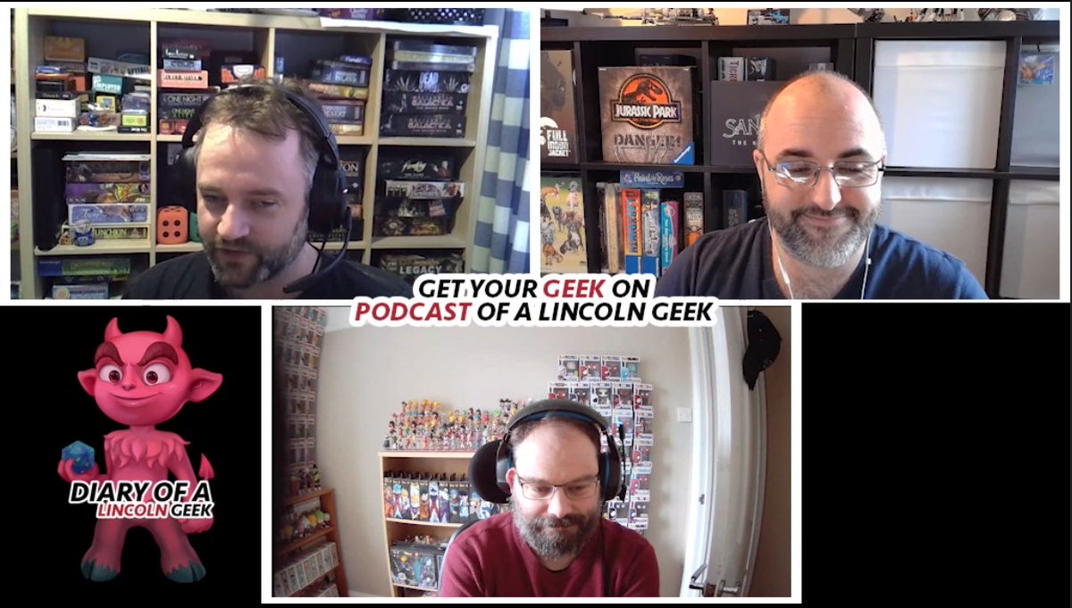 DofALincolnGeek's tweet photo. Ever wonder what goes on behind the scenes during a #boardgame podcast recording at #doalg ?? ONLY available to our Patreon subscribers - check out our funny #outtakes and shenanigan's that occur during a typical #podcast recording session.
https://t.co/e9U1dQKSKd https://t.co/ycCdiRTwEo