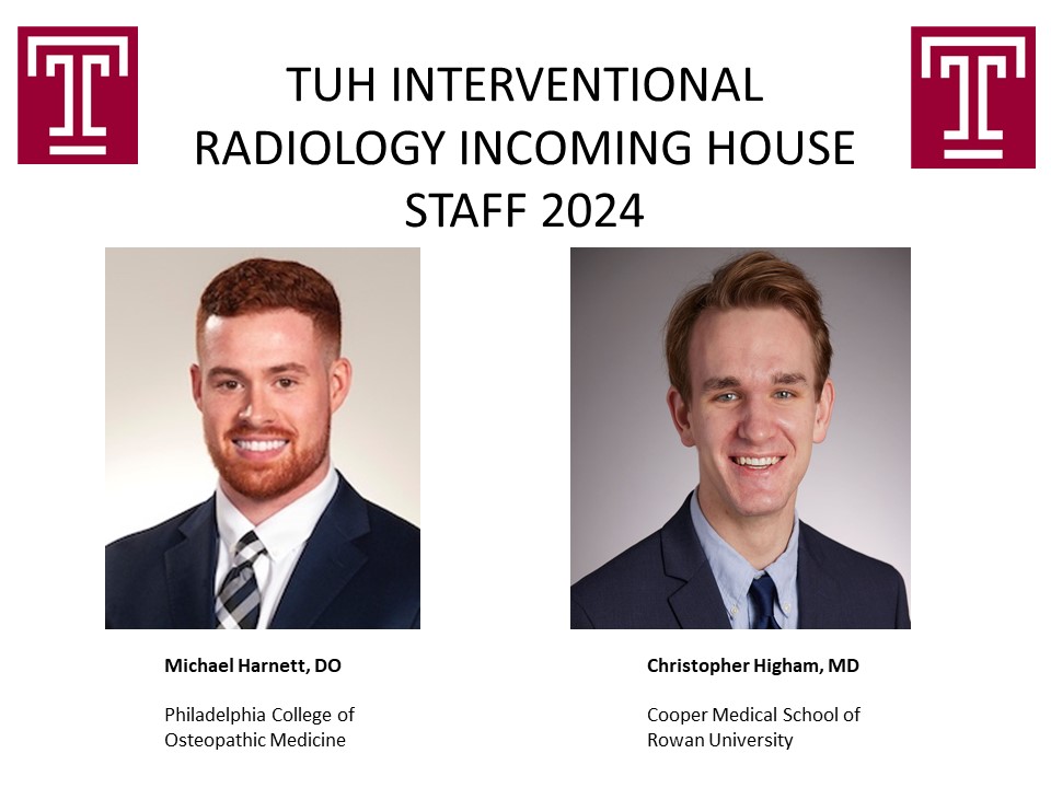 Congratulations to our new diagnostic and integrated IR/DR radiology residents! We are excited to welcome you all to our Temple family. 🎉 <a href="/TempleRadRes/">Temple Radiology Residents</a> <a href="/TempleGME/">TempleGME</a> #match2023 #MatchDay