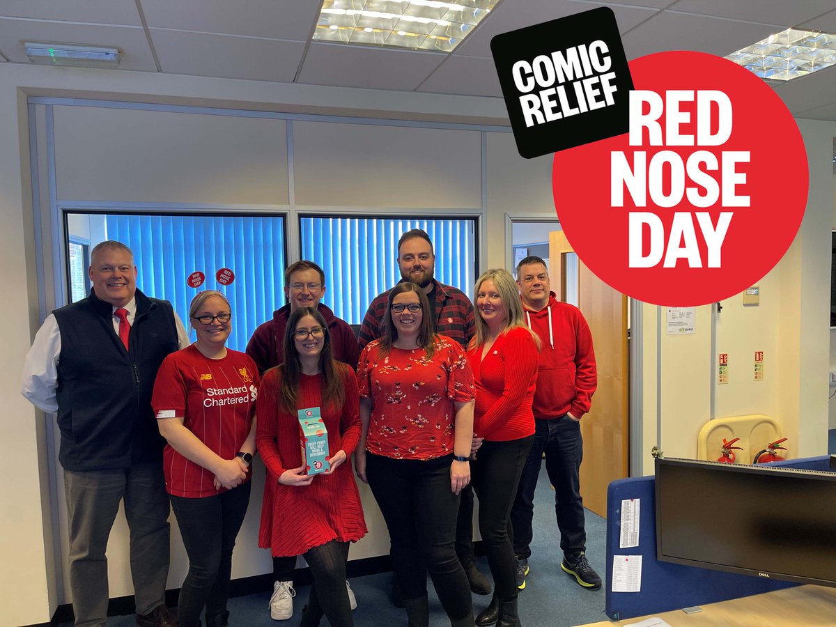StylePartitions's tweet photo. Well done to everyone at Style who has joined in with the fundraising efforts for Comic Relief’s Red Nose day!
A great cause, and it added a splash of colour to the office today!
#flexibleworkspace #flexiblespace #moveablewall
#partition #architect #interiordesign https://t.co/kDZyuolc1P
