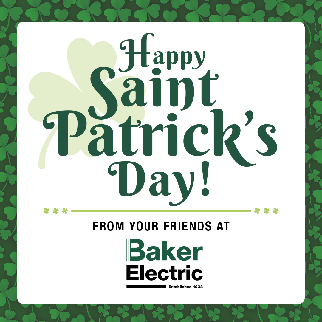 🍀Happy St. Patrick's Day!🍀  Have a happy and safe #StPatricksDay this year!

 #StPatricksDay #SaintPatricksDay #Green #BEenergizedatBaker #construction #careers #electricalservice #southerncalifornia #gosolar #solarpower #gogreen #solarenergy #cleanenergy #renewableenergy