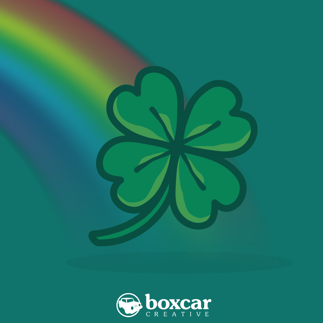 BoxcarCreative's tweet photo. Happy St. Patrick's Day! And remember, you don't have to kiss anyone, no matter what their beer-stained t-shirt says. https://t.co/951vbkPN50