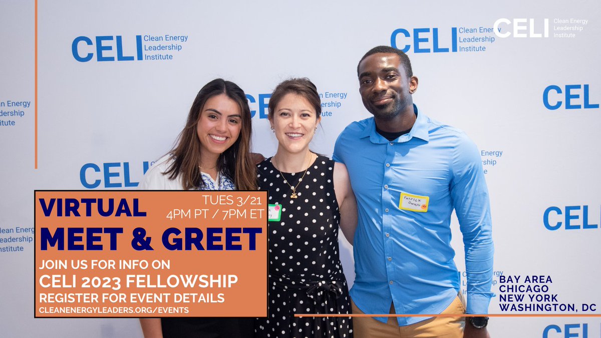 Events — Clean Energy Leadership Institute