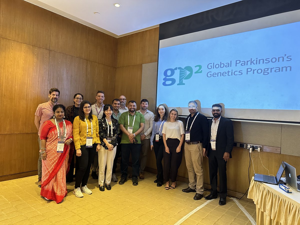 Members of GP2 are excited to be Kolkata this weekend for <a href="/movedisorder/">MDS</a> #AOPMC. Come find us at non-profit table 1!