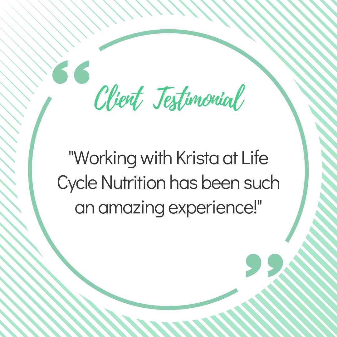 NutritionCycle's tweet photo. Another wonderful client testimonial 🥰🥰 #clienttestimonial #testimonials #clients #follow #dietitians #happy https://t.co/PpG79TUo2T