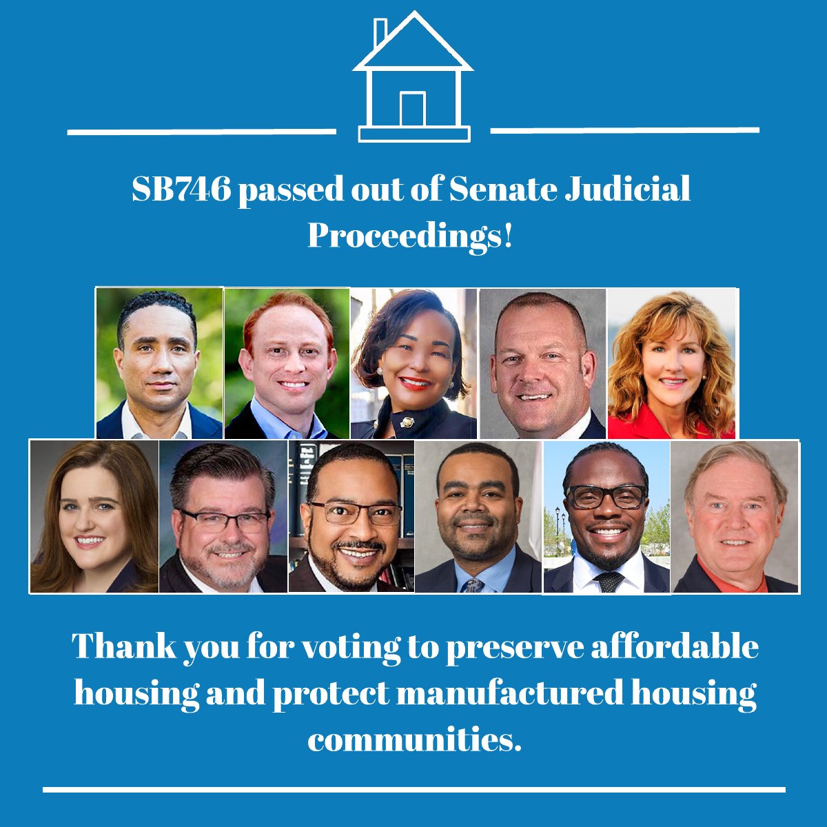 I've been honored to help lead the charge in Annapolis when it comes to renters' rights and affordable housing. Proud to support this important bill--which passed on a bipartisan, unanimous basis! 