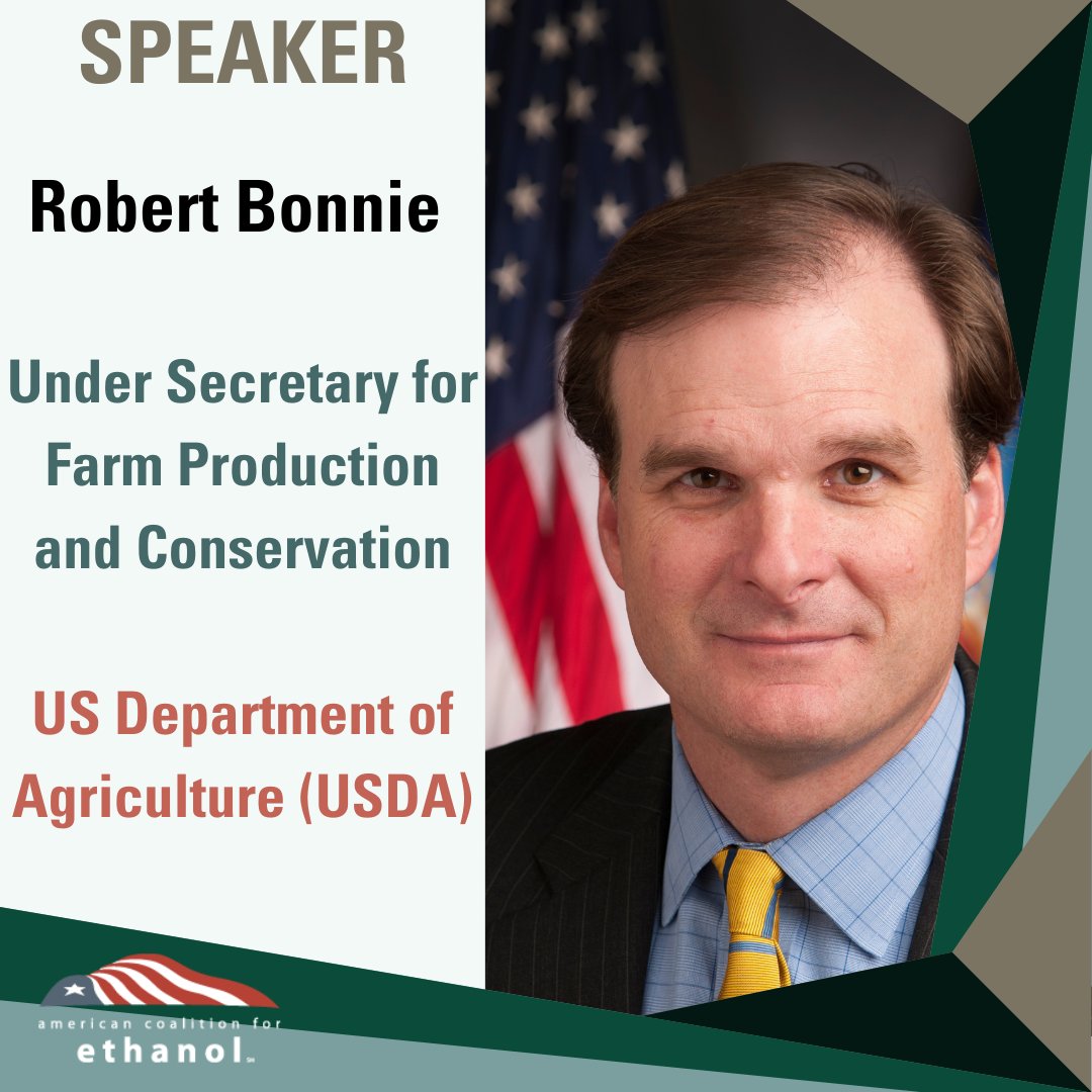 ACEethanol's tweet photo. It's #FlyInFriday! We are excited to announce that Rod Snyder of @EPA and Robert Bonnie of @USDA will be joining us as speakers for the 2023 ACE Fly-In &amp; Government Affairs Summit.

Learn more and register at https://t.co/dikJdV1Nlw. https://t.co/fpMs7a6CQ9