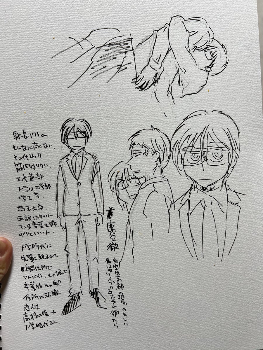 ビール飲みながら落書き。
自キャラ 
