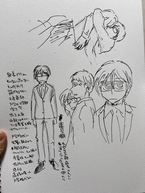 ビール飲みながら落書き。
自キャラ 