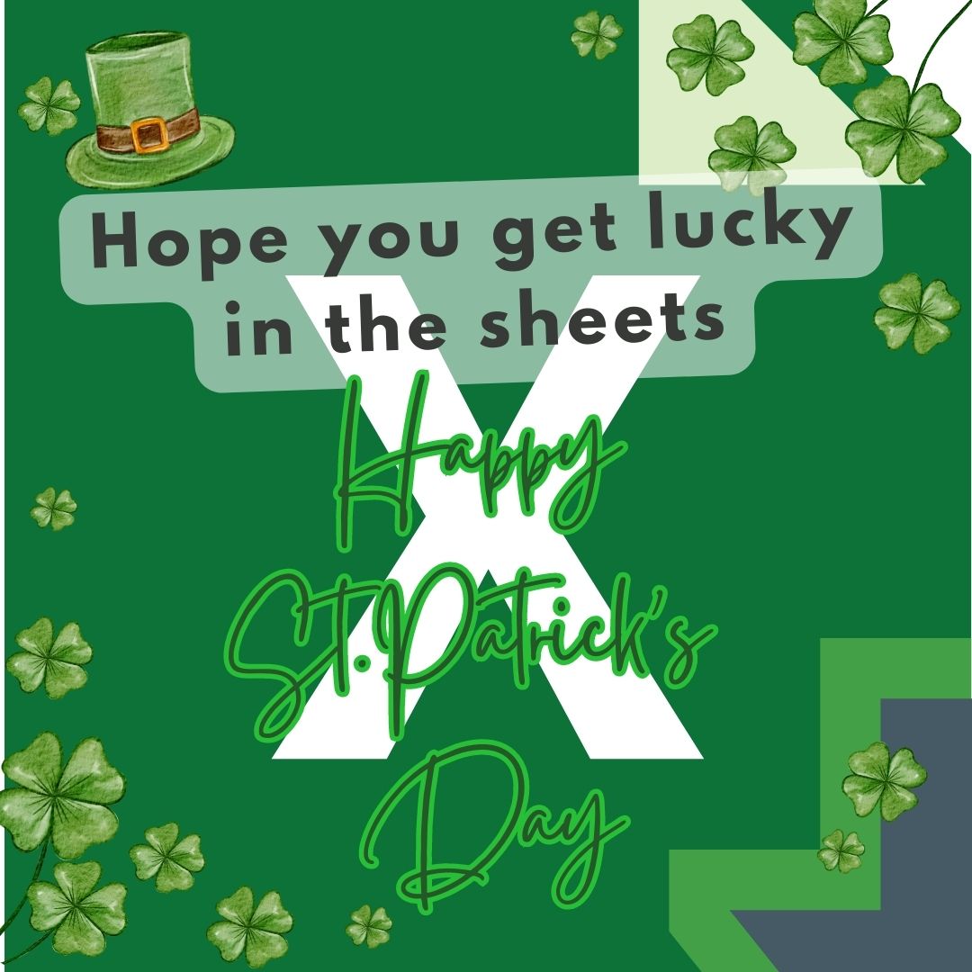 crimeanalysts's tweet image. #HappyStPatricksDay #datanerds !!!
🍀🌈💹

#stpatricksday #stpattysday #luckoftheirish #shamrock #lucky #saintpatricksday #leprechaun #stpatricks #stpatrick #kissmeimirish #clover #paddysday #potofgold #stpattys #fourleafclover #getlucky #spreadsheet #excel