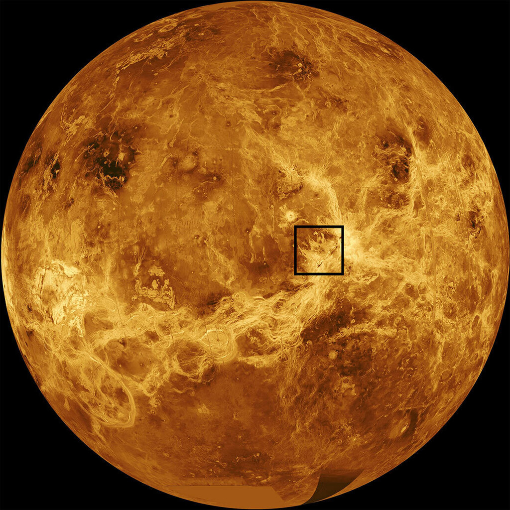 Ranjeet_Kaile's tweet photo. Venus' Volcano via NASA https://t.co/8tUvMQBkjj #LifeInContext https://t.co/wv54VX3RKQ