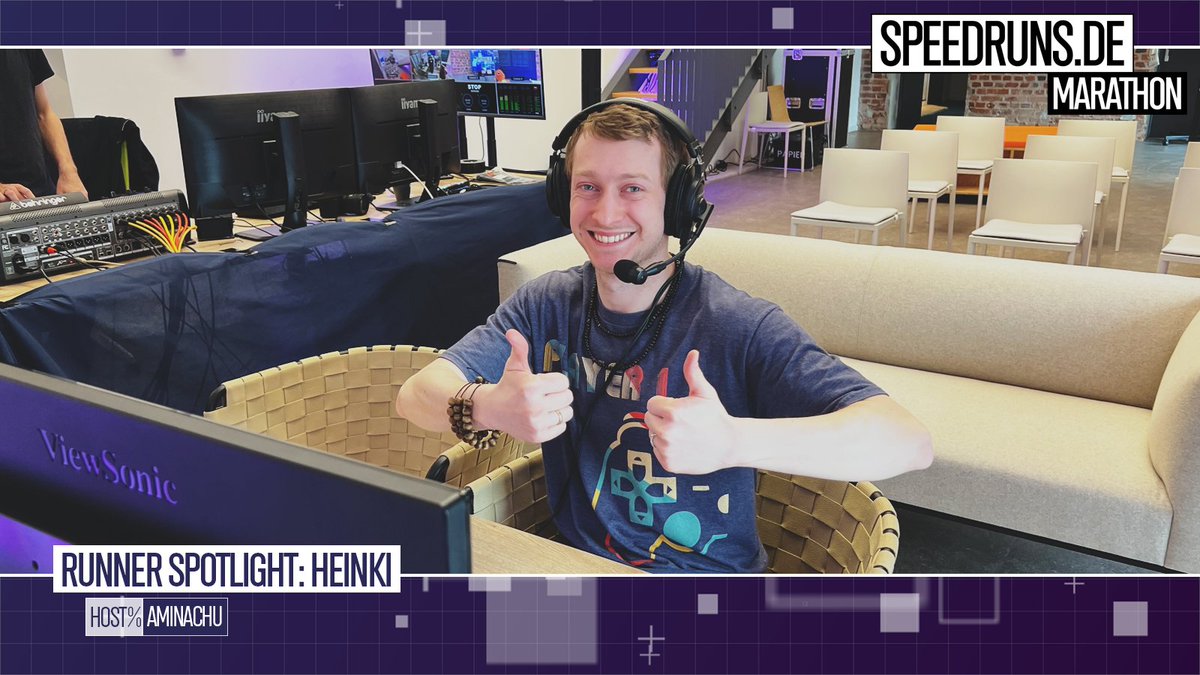SpeedrunsDE's tweet photo. Wir haben ihn schon als großen Strategen und als super coolen Geheimagenten gesehen. Nun habt ihr die Chance @Heinki1 besser kennenzulernen und ihm (unter diesem Tweet) Fragen zu stellen!

https://t.co/4yCPWlQVZV 

#SRDEM2023 https://t.co/QlwU77CSPT