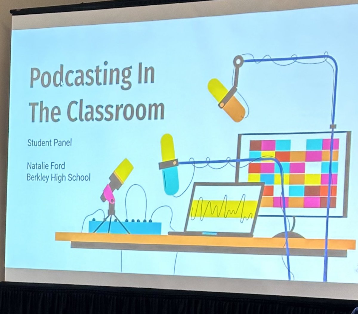 shanateaches's tweet photo. Hands down, best session of #macul23!I might be a liiittle biased, BUT I overheard someone in the food line ahead of me saying it was the best session too, so thereβs proof from an unbiased source! π
@MsNatalieFord, you and your students rocked it. ππΌ #berkleydifference https://t.co/AD5XveDReo