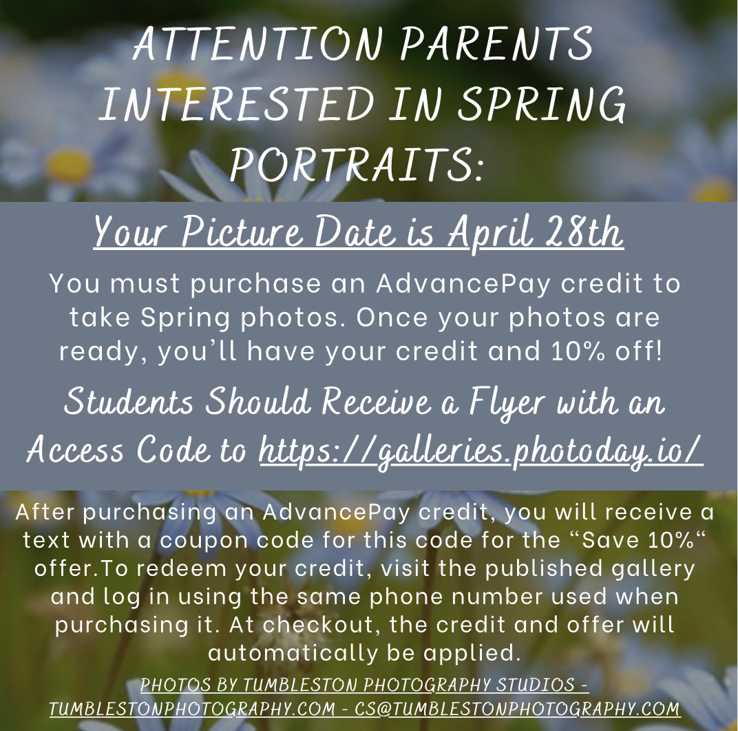 Different process for spring portraits this year!