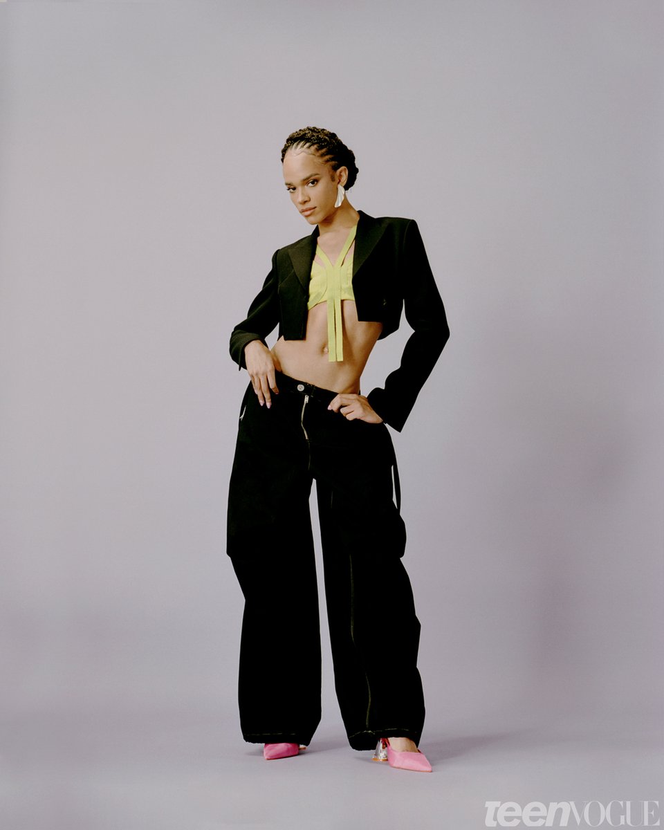 Welcome to the @teenvogue New Hollywood class of 2023, Yasmin Finney (@yazdemand).

✍🏽: <a href="/leximcmenamin/">Lex McMenamin (they/them)</a>
Photographer/Director: <a href="/jingyulin_/">Jingyu Lin</a>
Stylist: @herinchoi1
Makeup: @kilprity
Hair: @claraleopard
Manicurist: @wuwunails
Producer: @leahmaraproductions
Prop Stylist/Set Design: