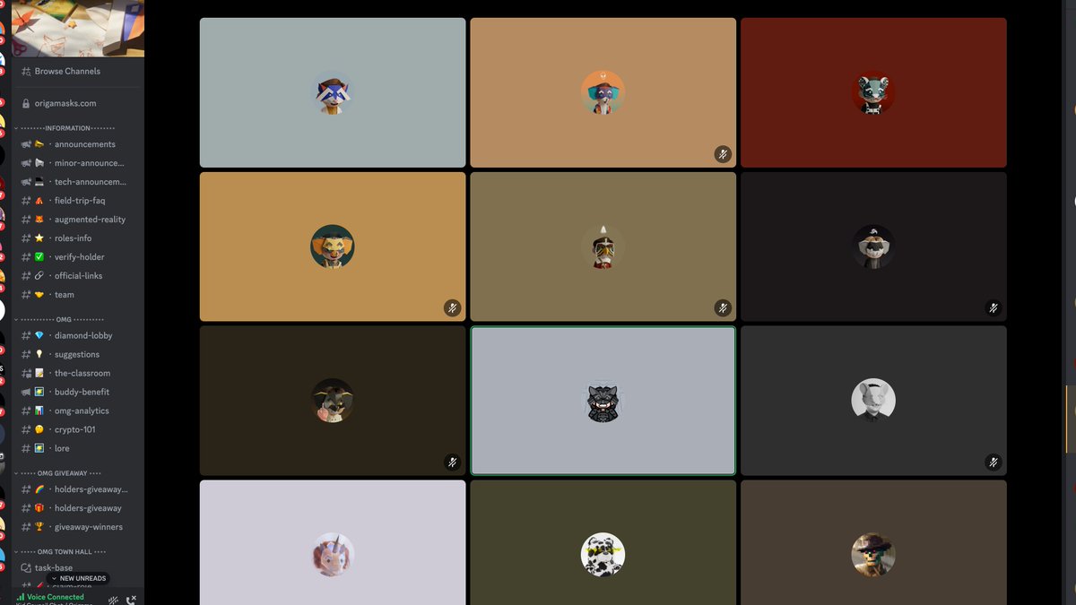 OMG Council meeting 
✨✨✨✨✨
<a href="/origamasks/">Origamasks ⭐️</a> <a href="/omgStoryboard/">OMG Storyboard ⭐️</a> <a href="/0xOzep/">Joseph ⭐️</a> <a href="/0xSijape/">Jon ⭐️</a> <a href="/jjjourney1688/">jjjy.1688</a> <a href="/Jrchengz/">💀 CRJ</a> <a href="/Amphi66Shiiu/">Amphi六角66</a> <a href="/ken_candyken/">Candyken #2776 getINKed</a> <a href="/GU_1264/">Matth3w 🇭🇰 || GU-1264 💀</a> <a href="/denniscocomoka/">💀 DoctorSleep 🇭🇰 🦍</a> <a href="/MOFFIRES/">MOF</a> <a href="/MichaelChuah78/">Michaelchuah.ETH</a> <a href="/woshiluoweijie1/">09🦊🐸 ₿=NAT</a>