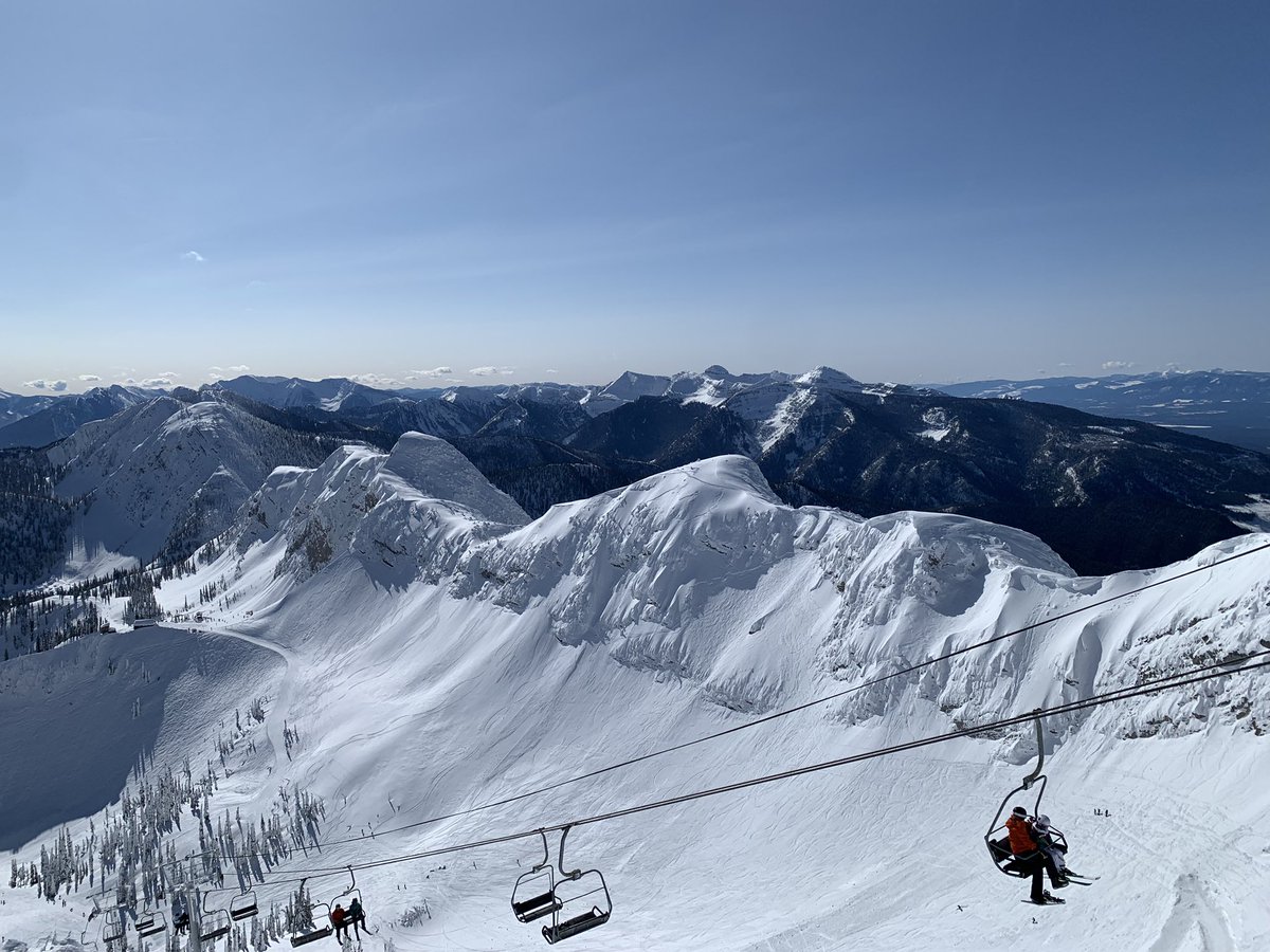 WarrenBevanPEI's tweet photo. Love it when the Currie headwall is open on a sunny day. Great skiing in fernie up high this week!! https://t.co/6Pf3n8zbaS
