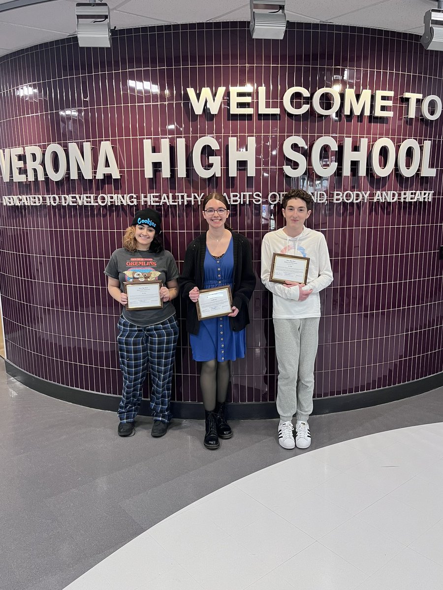 Congratulations to our students of the month!! From L-R: Leo Navarro, Jude Ford, Connor Byrnes, Cali Giacommazza, Ava Vega, Camille Pajonas and Joe Phelan.