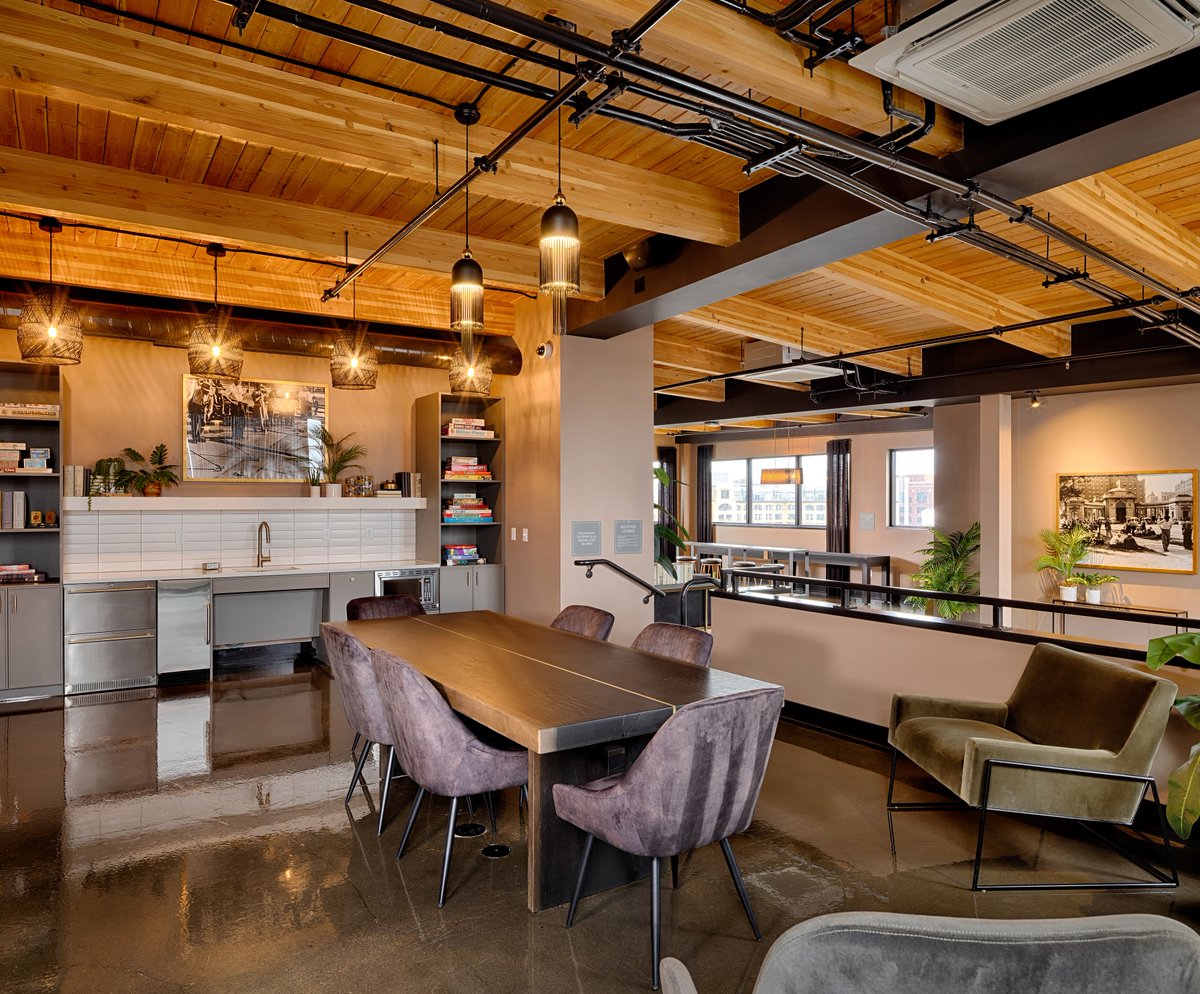 Recipient of a 2023 Minneapolis Preservation Award, Duffey Lofts is a fresh, transformative, contemporary, mixed-use development and a prime example of historic preservation that embraces the whole of a building’s story. aia-mn.org/mpa_2023/