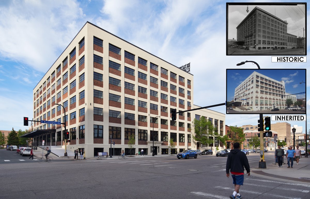 aiamn's tweet photo. Recipient of a 2023 Minneapolis Preservation Award, Duffey Lofts is a fresh, transformative, contemporary, mixed-use development and a prime example of historic preservation that embraces the whole of a building’s story. https://t.co/GGu28uTHaD https://t.co/5zz06J19wg