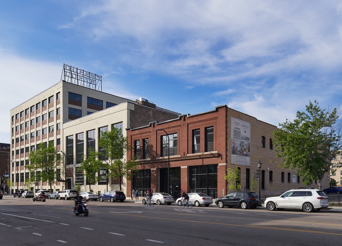 aiamn's tweet photo. Recipient of a 2023 Minneapolis Preservation Award, Duffey Lofts is a fresh, transformative, contemporary, mixed-use development and a prime example of historic preservation that embraces the whole of a building’s story. https://t.co/GGu28uTHaD https://t.co/5zz06J19wg