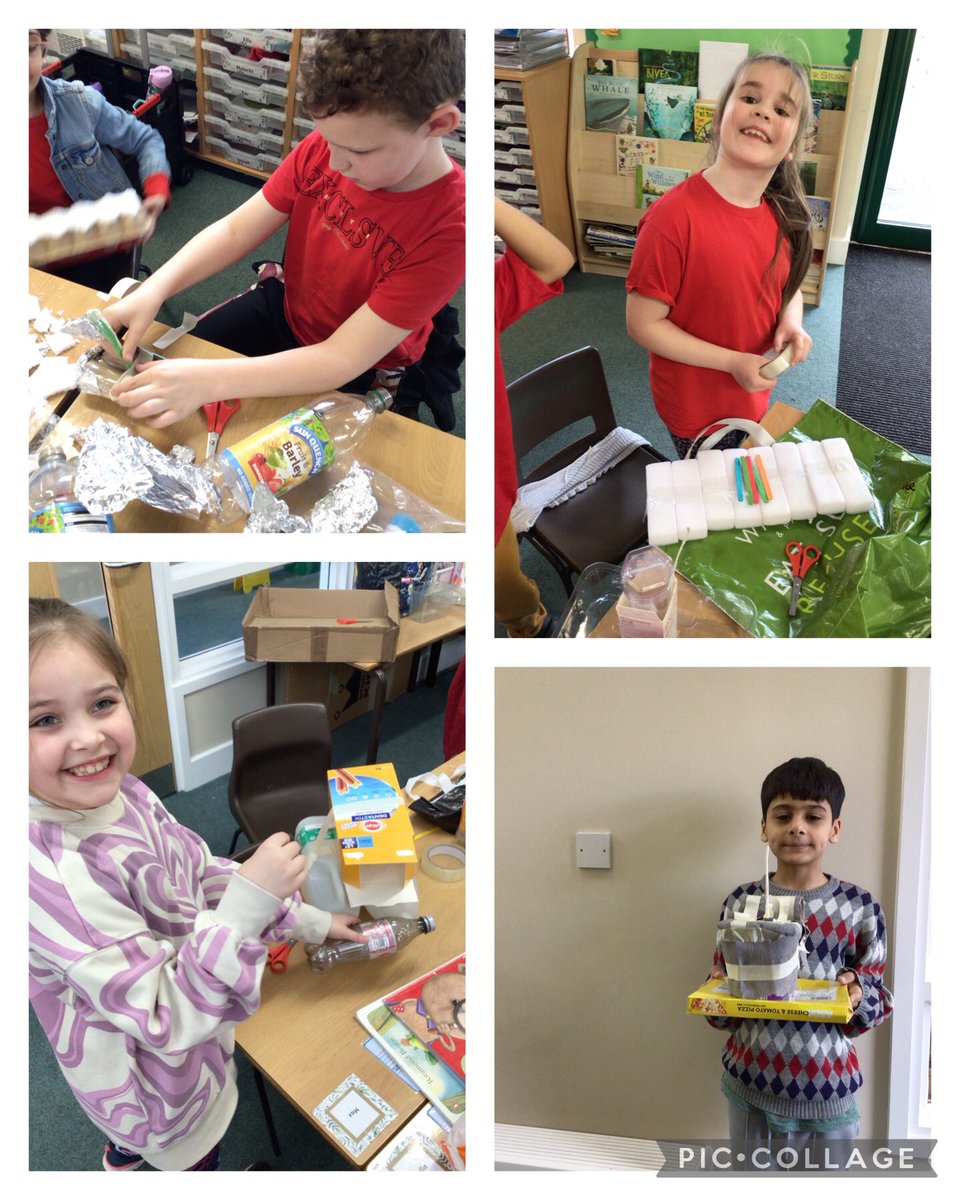 HighwoodPrim3R's tweet photo. Red Nose Day and making boats?!?! What a Friday! https://t.co/4wOnq8SbQi