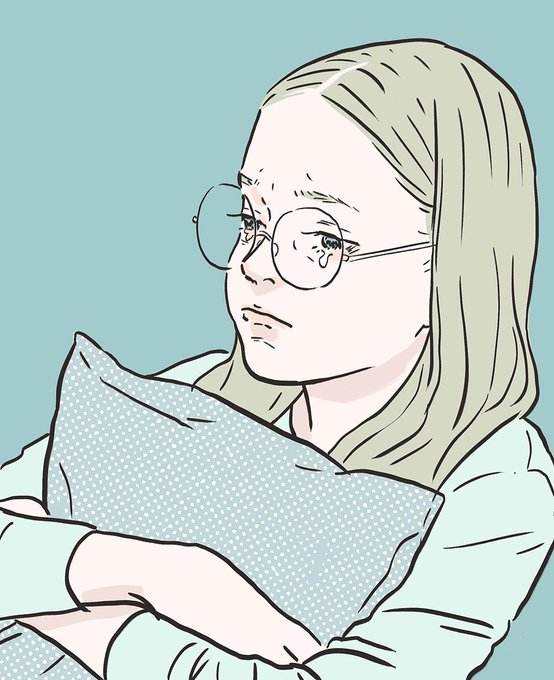 Sometimes even she feels like crying. 