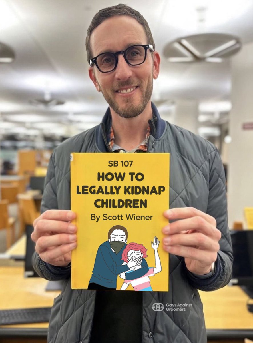 againstgrmrs's tweet photo. Scott Wiener is really upset about this meme we made. Don’t share it!! https://t.co/vsDwQ2zyTI