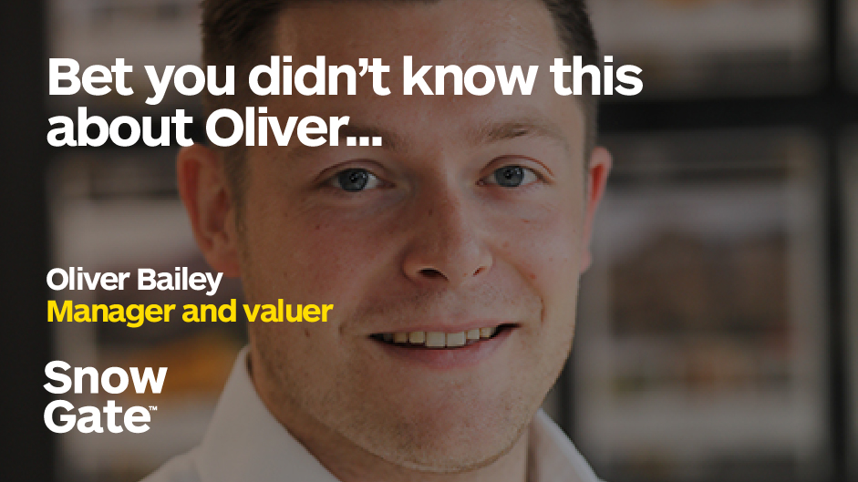 Snowgate_UK's tweet photo. Bet you didn't know this about Oliver. In the penultimate series of our staff interviews, we get the low down on our Office Manager and Valuer, Oliver Bailey, who remains a big footballer and footie fan and loves making a good curry. #estateagency https://t.co/CSYbeuaeAr https://t.co/Z6O5gWGK8l