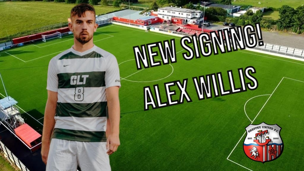 Sheppey United are delighted to announce the signing of forward Alex Willis.

The former Charlton Athletic teenager scored a staggering 500 goals for Charlton from the age of eight up to his departure in his later teens.