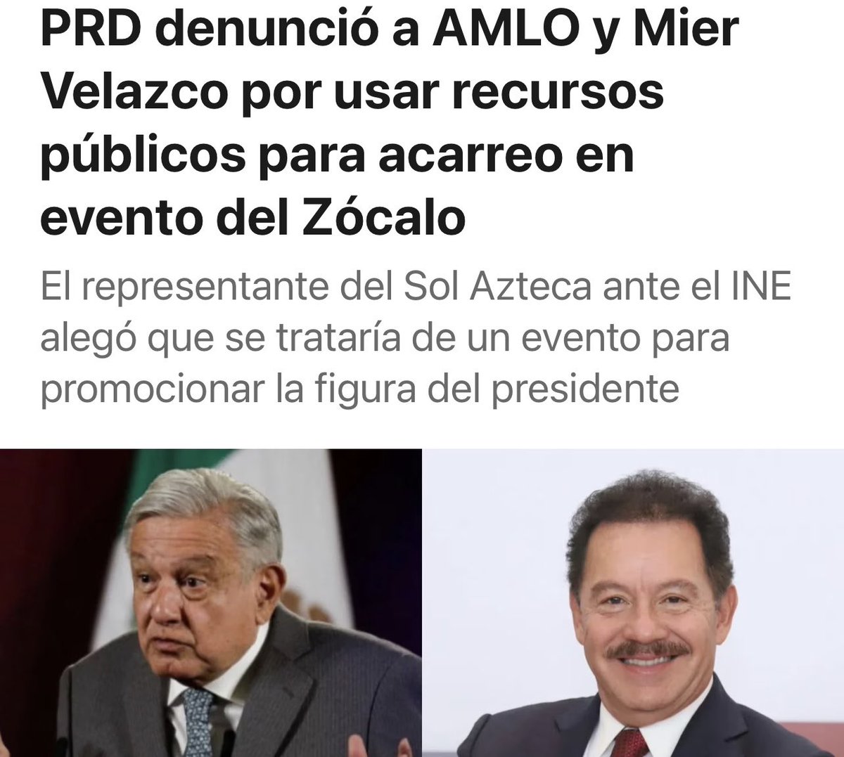 jesusortegam's tweet photo. ⁦@lopezobrador_⁩ está en su derecho de convocar a un mitin, lo que no puede hacer, es utilizar recursos presupuestales para actos de promoción personal. 
¡No hay partida presupuestal para eventos de promoción personal! https://t.co/sgBsi0u6uu