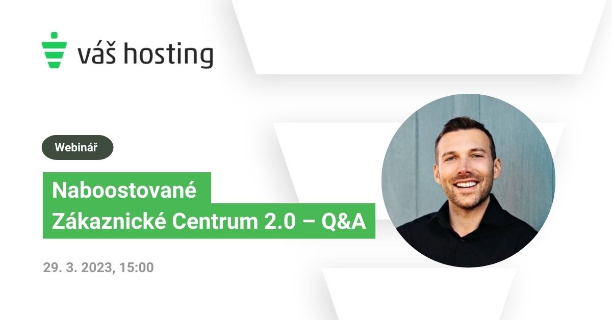 Zápasíte s novými funkcemi našeho Zákaznického Centra? 🥊 Nebojte se zeptat <a href="/KarelDytrych/">Karel Dytrych</a> na cokoliv. 👇🏼my.demio.com/ref/yCSpKCSiDf…

#vashosting #servery #domeny #webhosting #vps