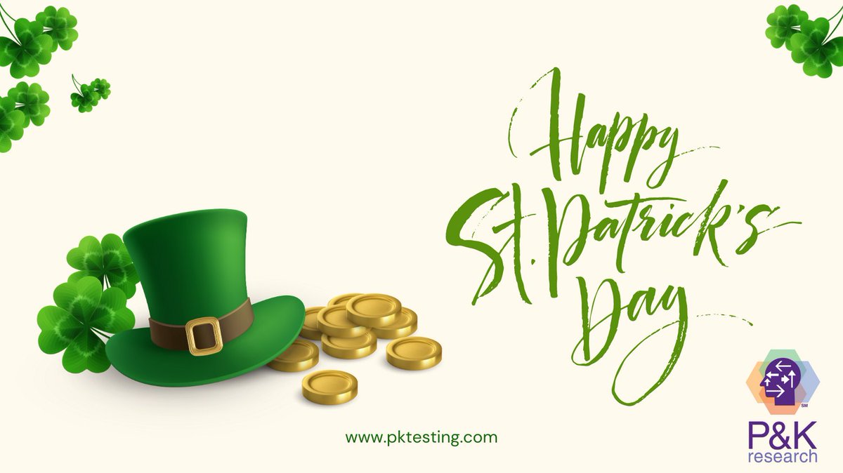 PKresearch's tweet image. Have a safe weekend! Want to earn extra cash? DM us for more information on how. 

#marketingresearch #paidtesting #stpatricksday #producttesting #safeweekend #funday #marketresearch #haveyoursay