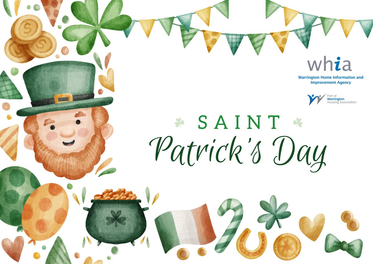 WHiA (@whiaorguk) on Twitter photo “May your blessings outnumber the shamrocks that grow, and may trouble avoid you wherever you go. Happy St Patrick’s Day!” <a href="/WHAorguk/">Warrington Housing Association</a> <a href="/LifeTimeGateway/">Lifetime Warrington</a>
#StPatricksDay2023 “May your blessings outnumber the shamrocks that grow, and may trouble avoid you wherever you go. Happy St Patrick’s Day!” <a href="/WHAorguk/">Warrington Housing Association</a> <a href="/LifeTimeGateway/">Lifetime Warrington</a>
#StPatricksDay2023