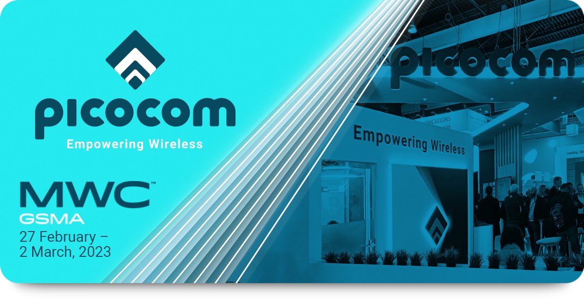 PicocomT's tweet photo. Thanks to everyone who joined us at #MWC23. Seeing the inaugural @PicocomT MWC booth buzzing with activity during the show was fantastic. See you next year! Click to see our MWC 2023 highlights https://t.co/lRcvMp2uZ7

#PC802 #SmallCells #5G #OpenRAN_Needs_Chips #PicocomPowered https://t.co/nciSFAksDm