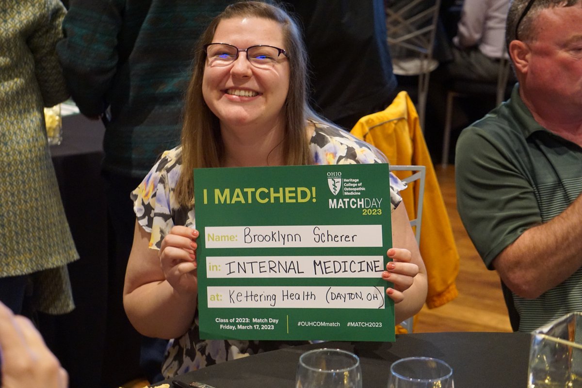 OUHCOM's tweet photo. We're so proud of all our students who matched today! The celebration continues in Dublin. #OUHCOMmatch #Match2023 #OUHCOM https://t.co/WVVqXQHen6