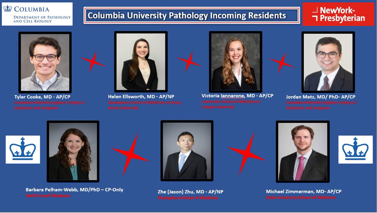 Please join us in welcoming our incoming PGY-1 residents! We're so excited to have them join us in New York this summer!! #Match2023 #PathMatch2023 #pathology @CAPaganPath <a href="/Baskotacytopath/">Swikrity U Baskota,MD, FCAP</a> <a href="/SepideBesharati/">Sepideh Besharati</a>