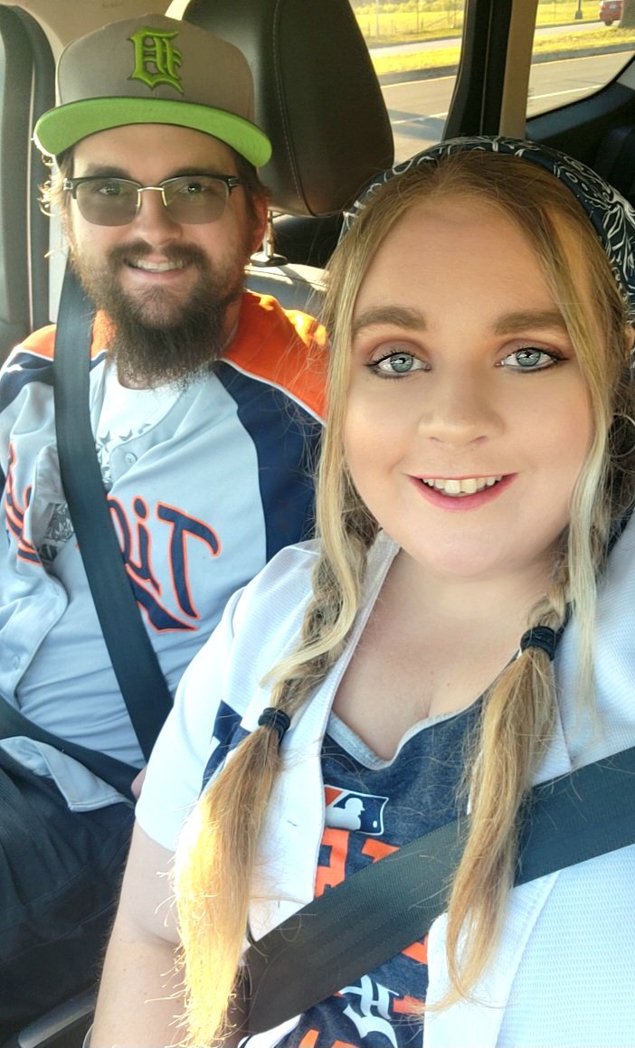 belletobell's tweet image. we went to our first @tigers spring training game last night! #DetroitRoots
